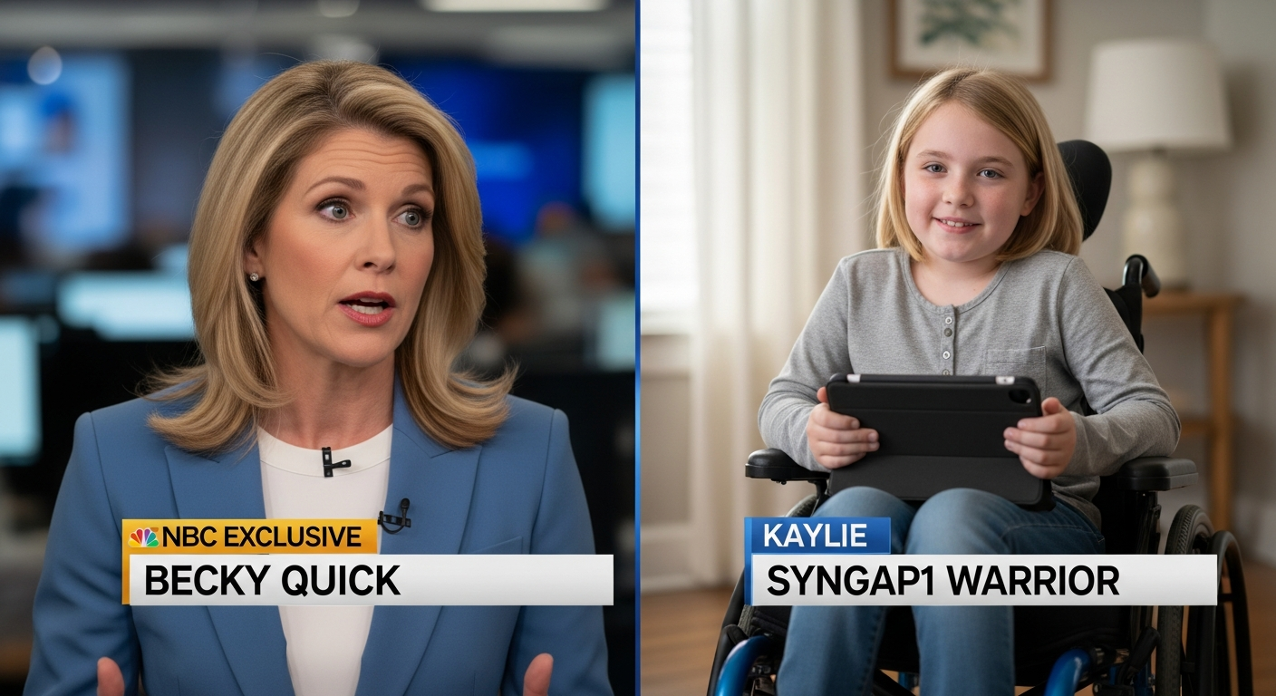 CNBC’s Becky Quick Details Daughter’s Rare Disease Journey: Kaylie’s Battle with SYNGAP1