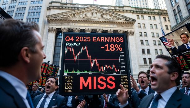 PayPal Stock Plummets 18% as Q4 2025 Earnings Miss & CEO Shakeup Rattle Investors